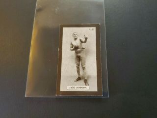 1925 Teofani (magnums) " Famous Boxers " 18 Jack Johnson