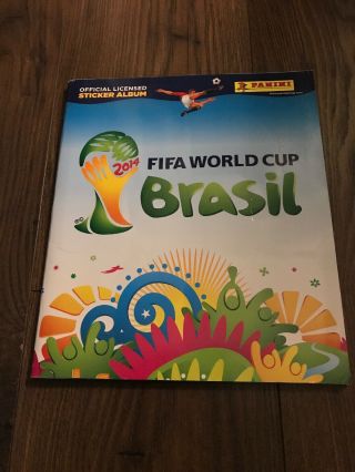Panini - Fifa World Cup Brasil 2014 Sticker Album - Incomplete 41 Cards Missing