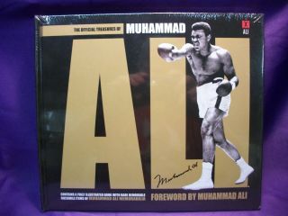 The Official Treasures Of Muhammad Ali Hardcover Book And Memorabilia