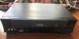 Toshiba W - 528 4 - Head Hifi Vhs Vcr Video Cassette Record No Remote