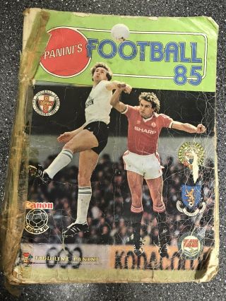 Panini’s Football 85 Sticker Album Complete -