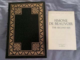The Second Sex By Simone De Beauvoir - Franklin Library Signed 60 Series