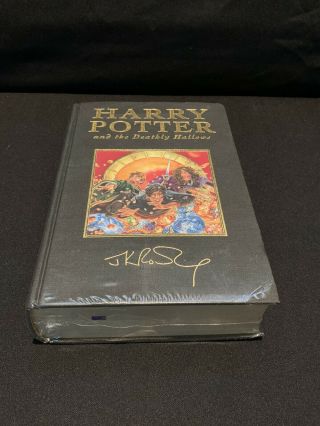Deluxe 1st Edition,  1st Print,  Uk Harry Potter And The Deathly Hallows,