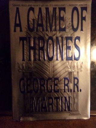 A Game Of Thrones By George R.  R.  Martin,  1996,  1st Edition,  1st Printing,  Hc/dj