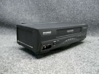Sylvania Model 6260ve Vcr Video Cassette Recorder Vhs Tape Player No Remote