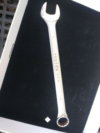 Vintage Proto Professional 1232 Combination Wrench 1 " Usa