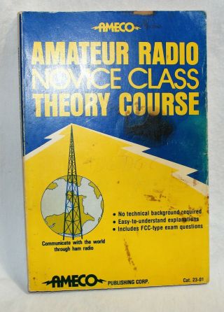 Ameco 23 - 01 Amateur Radio Novice Class Theory Course 1978