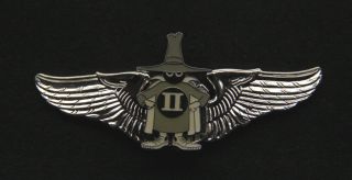 F - 4 Phantom Ii 2 Wing Logo Hat Pin Vietnam Iraq Us Air Force Pilot Crew Gift Wow