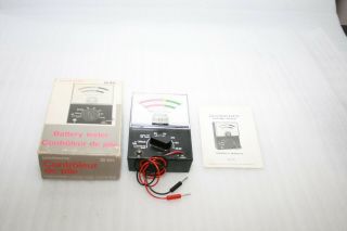 Vintage Radioshack Micronta Battery Tester 22 - 031