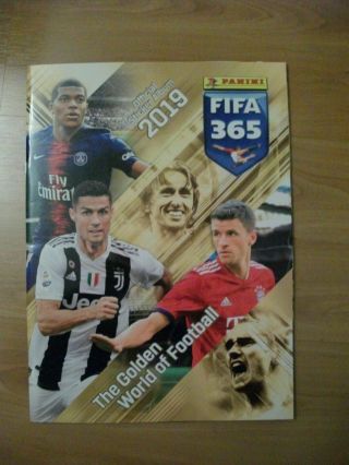 Panini Fifa 365 2019 Official Sticker Album,  The Golden World Of Football
