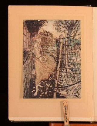 1916 Undine De La Motte Fouque Arthur Rackham Illustrations Fourth Printing Eng