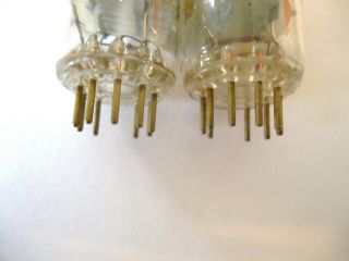 12AU7 pair ECC82 Realistic gold pin vacuum tubes,  guaranteed 3