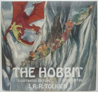 1st Edition The Hobbit Illustrated Edition Tolkien Harry N.  Abrams Rankin Bass