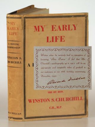 Winston Churchill - My Early Life,  Wartime Reprint With Interesting Provenance
