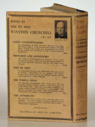 Winston Churchill - My Early Life,  wartime reprint with interesting provenance 2