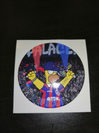 x5 CPFC Stickers 60mm Crystal Palace Football Club 3
