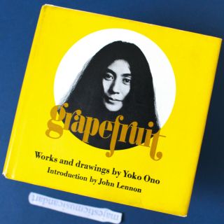 Hardcover First Ed 1st Printing 1970 Yoko Ono Grapefruit John Lennon The Beatles