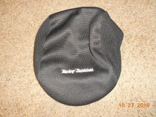 Harley Davidson Embroidered Logo Newsboy Cabbie Cap Hat Size Medium