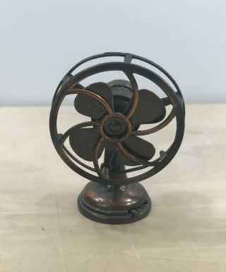 Vintage Durham Industries Metal Miniatures - Electric Fan
