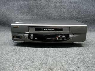 Sanyo Model VWM - 370 VCR Video Cassette Recorder VHS Tape Player No Remote 2