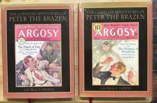 George Worts,  The Compleat Adventures Of Peter The Brazen,  2 Volumes,  Pulp Hero