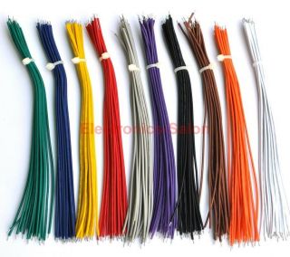 Ten Colors Ul - 1007 26awg Wires Kit,  200pcs,  150mm/6 ".