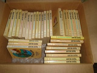 34 (1 To 34) Trixie Belden Paperback Books Oval Covers