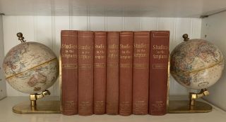 Watchtower Complete Set Of Studies In The Scriptures Winged Globe Edition 1 - 7