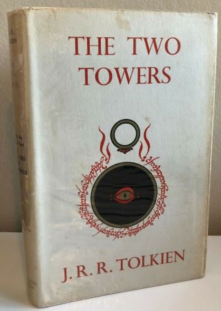 Jrr Tolkien The Two Towers Uk 1st/7th Hardcover - Lord Of The Rings