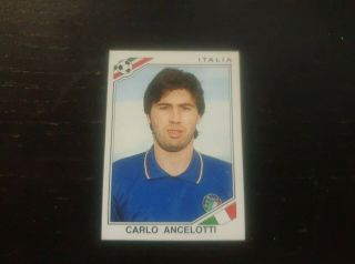 Rare Sticker México 86 Mexico 86 48 Carlo Ancelotti Panini