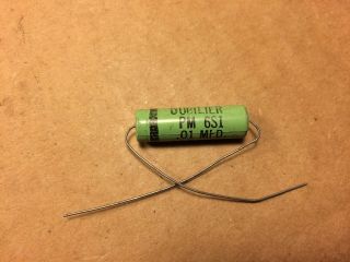 Nos Cornell Dubilier Greenie.  01 Uf 600v Capacitor Vintage Guitar Tone Cap (qty)