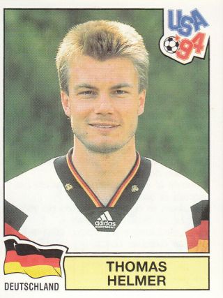 Panini - Fifa World Cup Usa 1994 - Thomas Helmer - Germany - 169