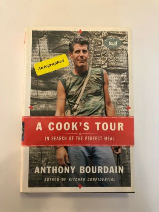 Signed Anthony Bourdain A Cook 