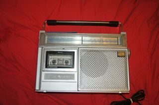 Vintage General Electric Am Fm Radio Cassette Player Recorder 3 - 5216a