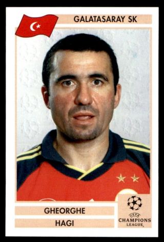 Panini Champions League 2000/2001 (finale) - Gheorghe Hagi Galatasaray No.  82