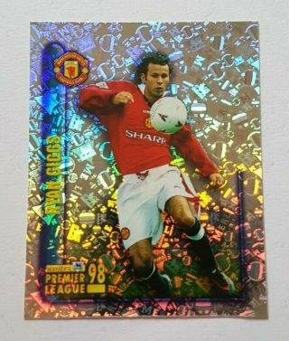 Merlin Premier League 98 Foil Sticker - 359 Ryan Giggs Manchester United - 1998