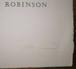 Alan James Robinson Cetacea The Great Whales Cheloniidae Press Prospectus SIGNED 2