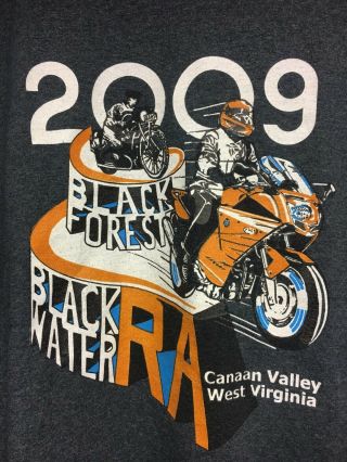 2009 Bmw Motorcycles Ra Riders Association Black Water Rally Long Sleeve Xl Shir