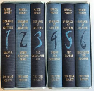 Marcel Proust In Search Of Lost Time Folio Society Six Volumes 2005