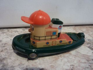 Vintage 1989 Theodore The Tugboat Brio Wooden Railway