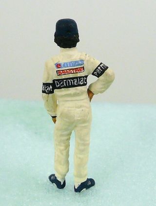 Omen 1:43 Scale Hand - painted metal F1 Figures - Nelson Piquet - RP - MM 3