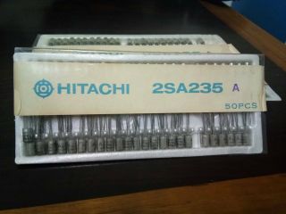 (50 Ea) 2sa235a Transistor Ge Hitachi Japan Nos Rf Ham Radio Receiver