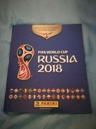 Panini - Fifa World Cup Russia 2018 - Official Licensed Album,  6 Stickers