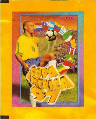Peru 1997 Navarrete Copa America Soccer Sticker Pack
