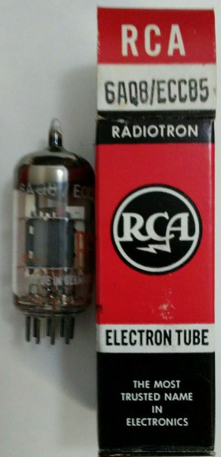 6aq8 / Ecc85 Nos Vacuum Tube Rca West Germany