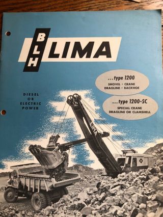 Blh Lima Cranes Vintage