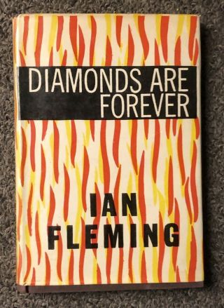 Diamonds Are Forever; James Bond; Ian Fleming; 1960s Taiwan Pirated Hardback