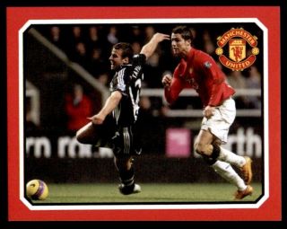 Panini Manchester Utd 2008 - Newcastle United V Manchester Utd - Ronaldo No.  196