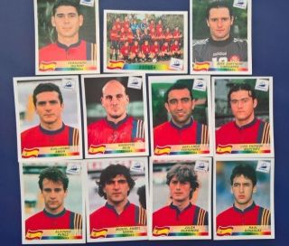 Panini World Cup France 1998 Rare Spain Players - Please Choose