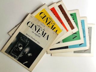 Andrew Sarris / Cahiers Du Cinema In English Nos 1 3 4 5 6 7 & 11 1966 - 1967